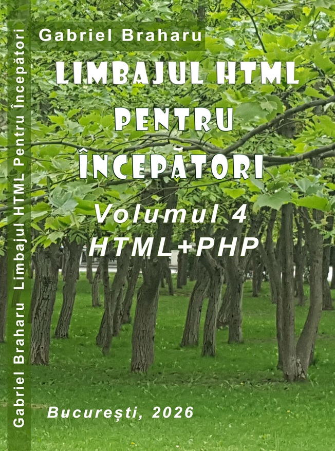 Limbajul HTML Pentru Incepatori (Volumul 4 - HTML si PHP OOP)